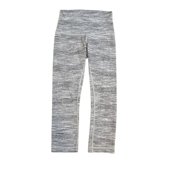 lululemon athletica Pants - Lululemon Leggings Crop Silvery Gray 4 / XS